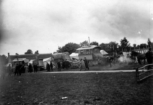 Priddy Fair – The Gipsy contingent, by the New Inn