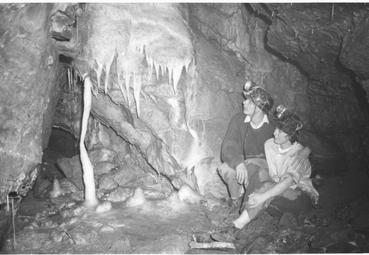 GB upper ladder dig Steve and Anne Oldham July 1961